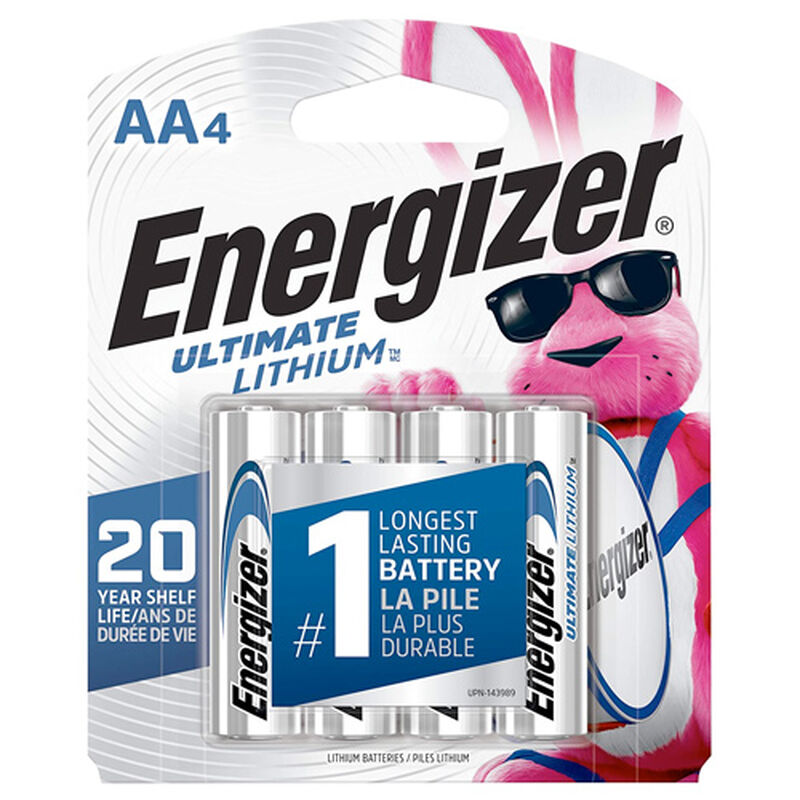 Energizer Lithium AA Batteries 4-Pack image number 0