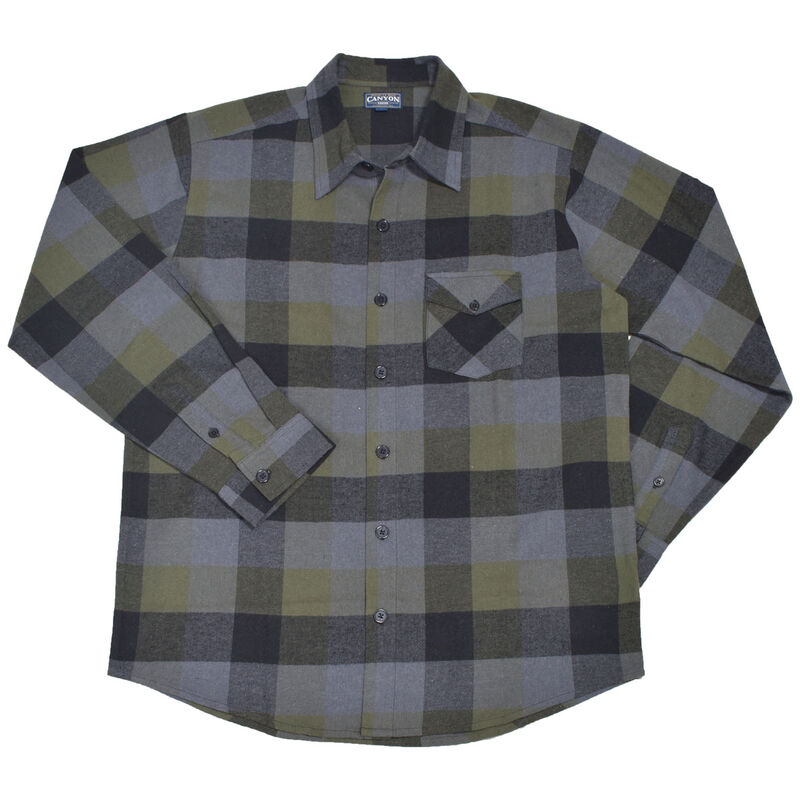 Canyon Creek Men's Buffalo Plaid Flannel Shirt image number 0