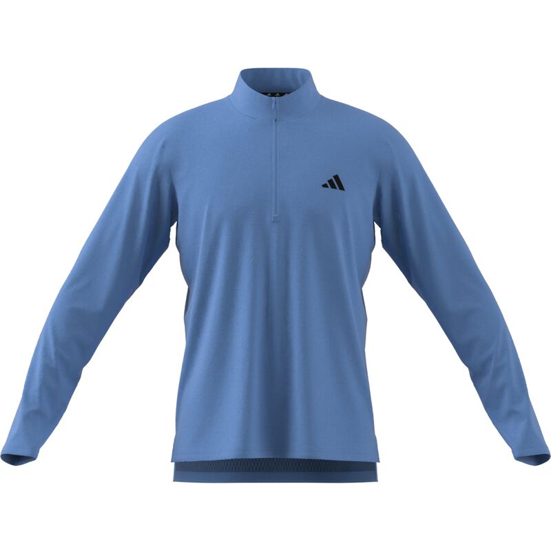 adidas Men's Essential 1/4 Zip Long Sleeve Sweatshirt image number 1