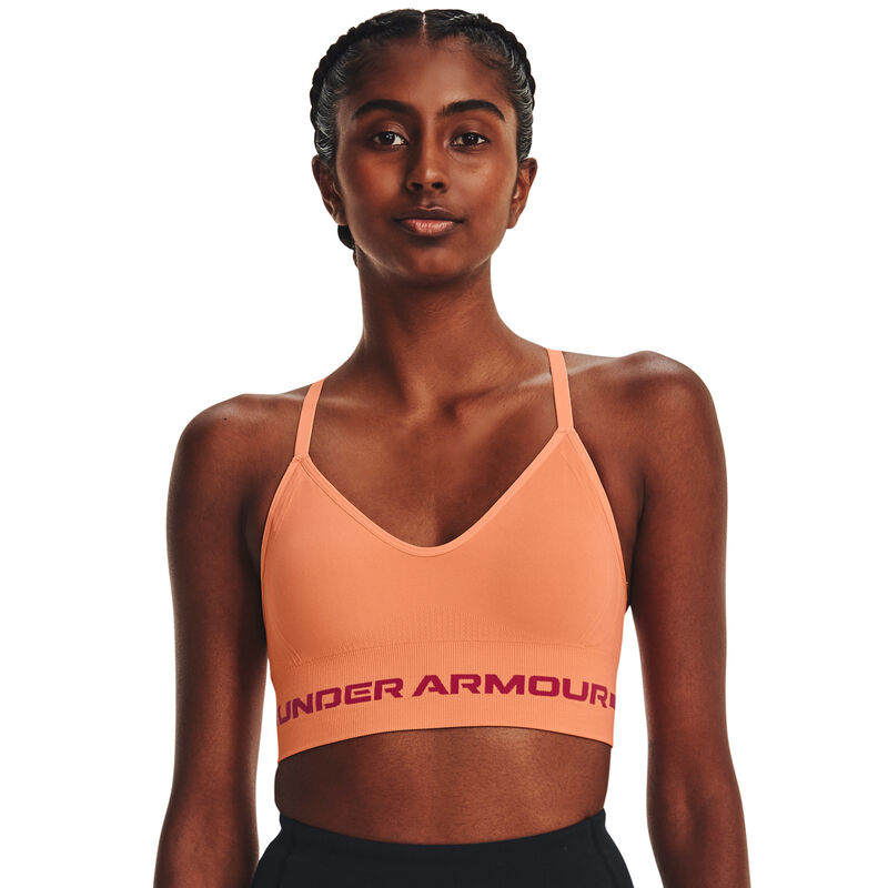 Under Armour Women's Seamless Low-Impact Long Bra image number 0