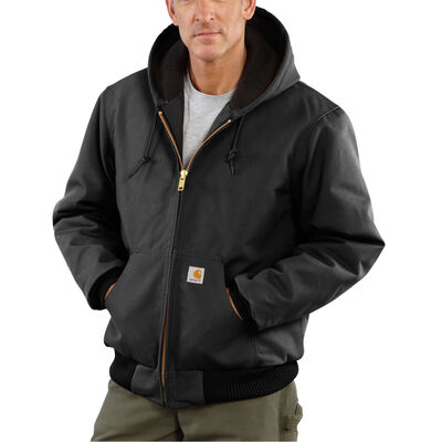 Carhartt Loose Fit Firm Duck Insulated Flannel-Lined Active Jac