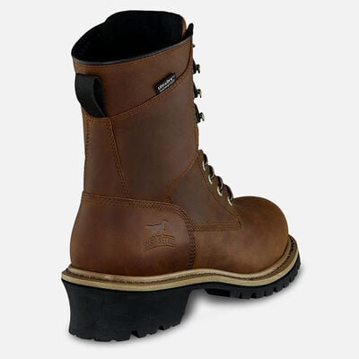 Irish Setter Men's Mesabi 8" Leather Safety Toe Boot