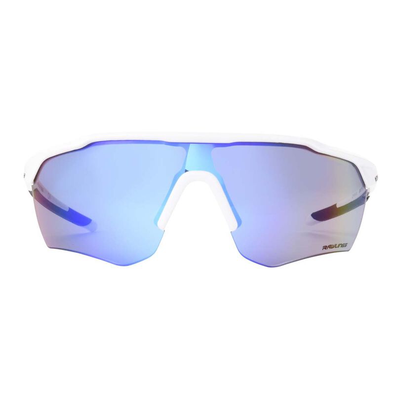 Rawlings Youth Youth White Blue Shield Marquis Sunglasses image number 1