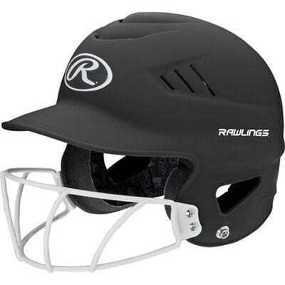 Rawlings Highlighter Fastpitch Batting Helmet With Mask