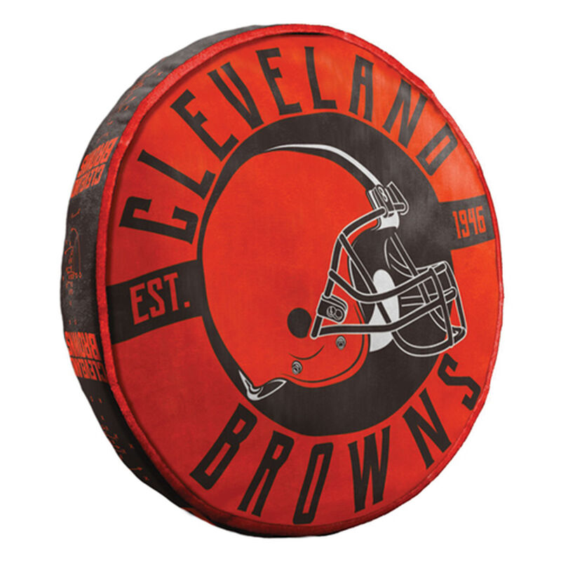 Cleveland Browns 15" Cloud Pillow, , large image number 0