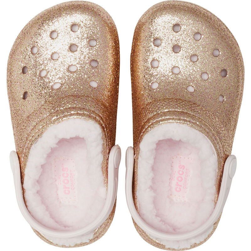 Crocs You Classic Lined Glitter Clogs image number 3