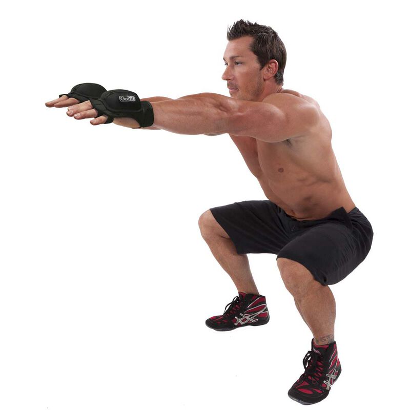 Go Fit 2lb Weighted Aerobic Gloves image number 4