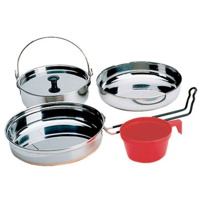 Texsport Stainless Steel Camping Cook Sets