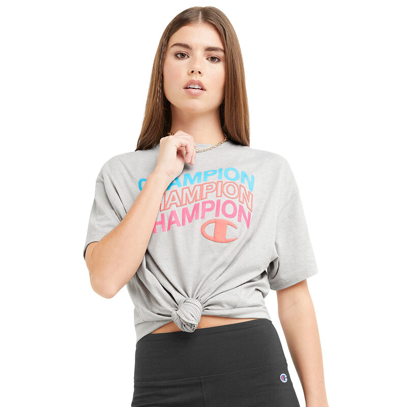Champion Women's Classic Loose Tee image number 1