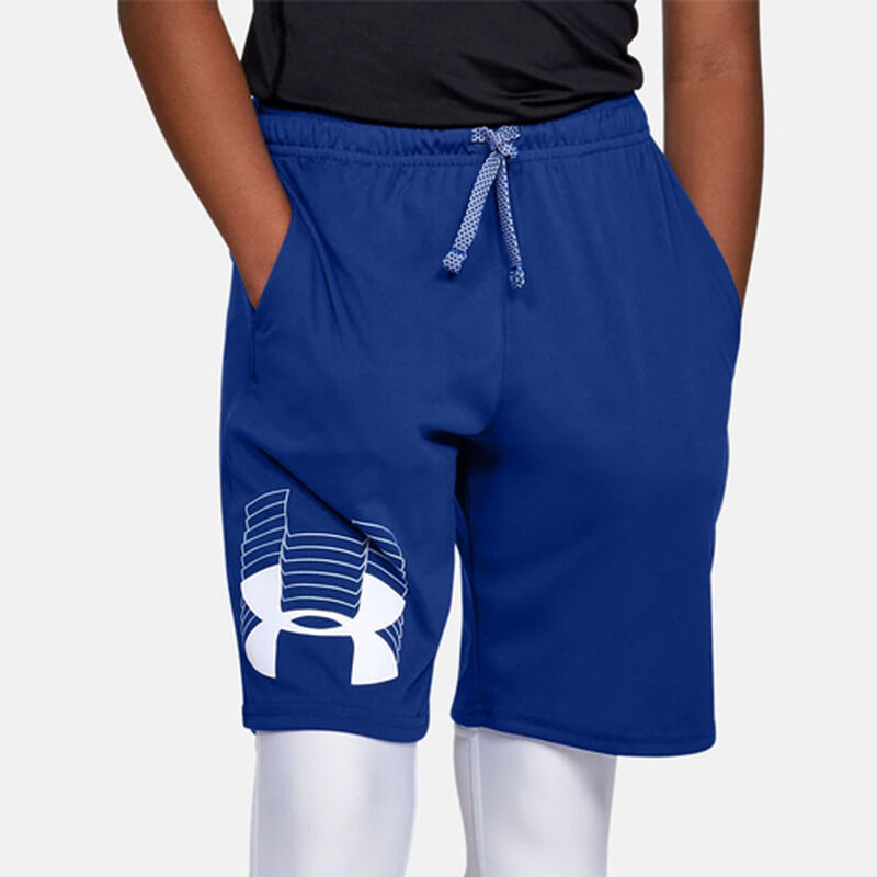 Boys' Prototype Logo Shorts, Blue, large image number 0
