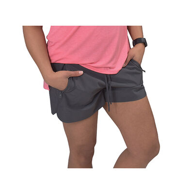 90 Degree Missy Woven Short With Zipper