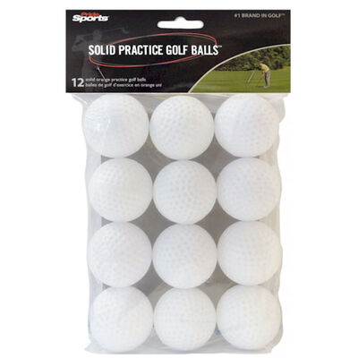 Jp Lann Player Supreme Hollow Practice Golf Balls - 12 Pack