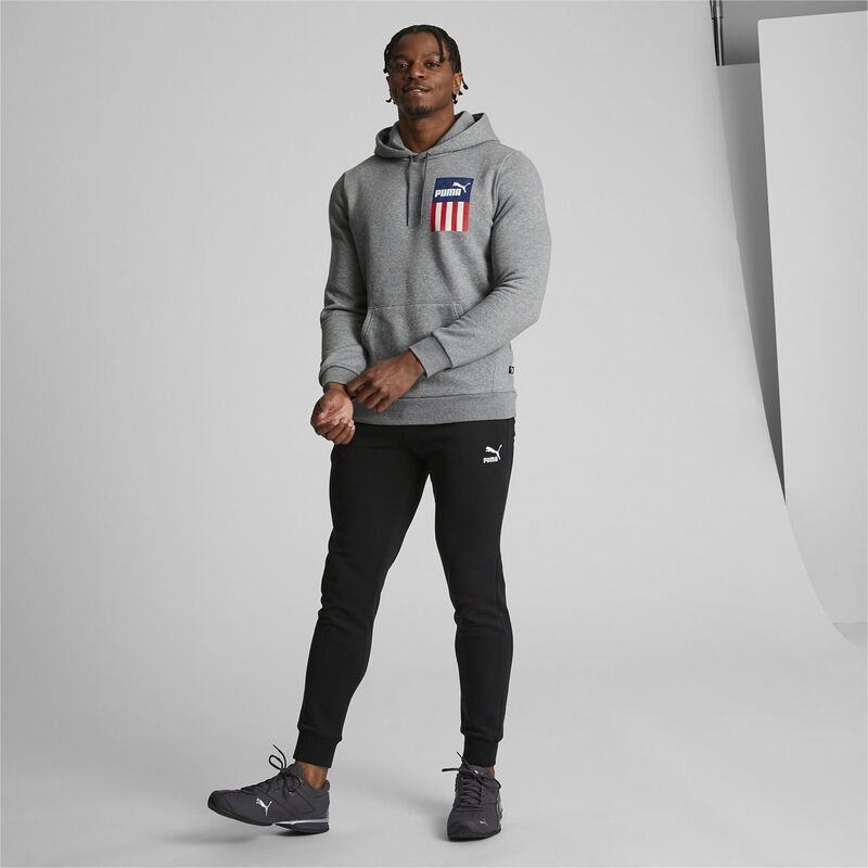 Puma Men's Home Of The Brave Hoodie Fleece Athletic Apparel image number 4