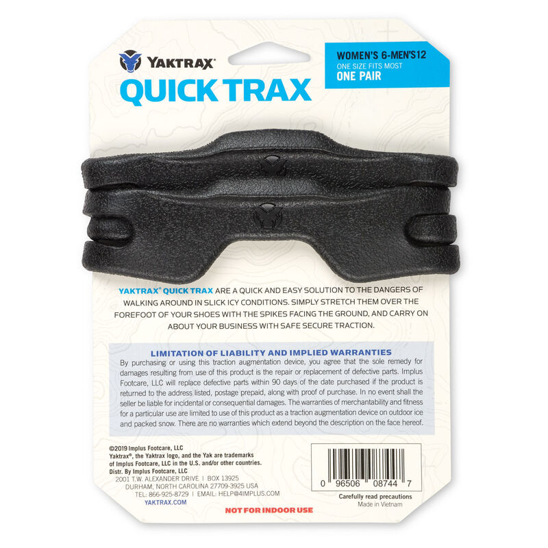 Yak Trax Quick Trax 6 CT image number 2