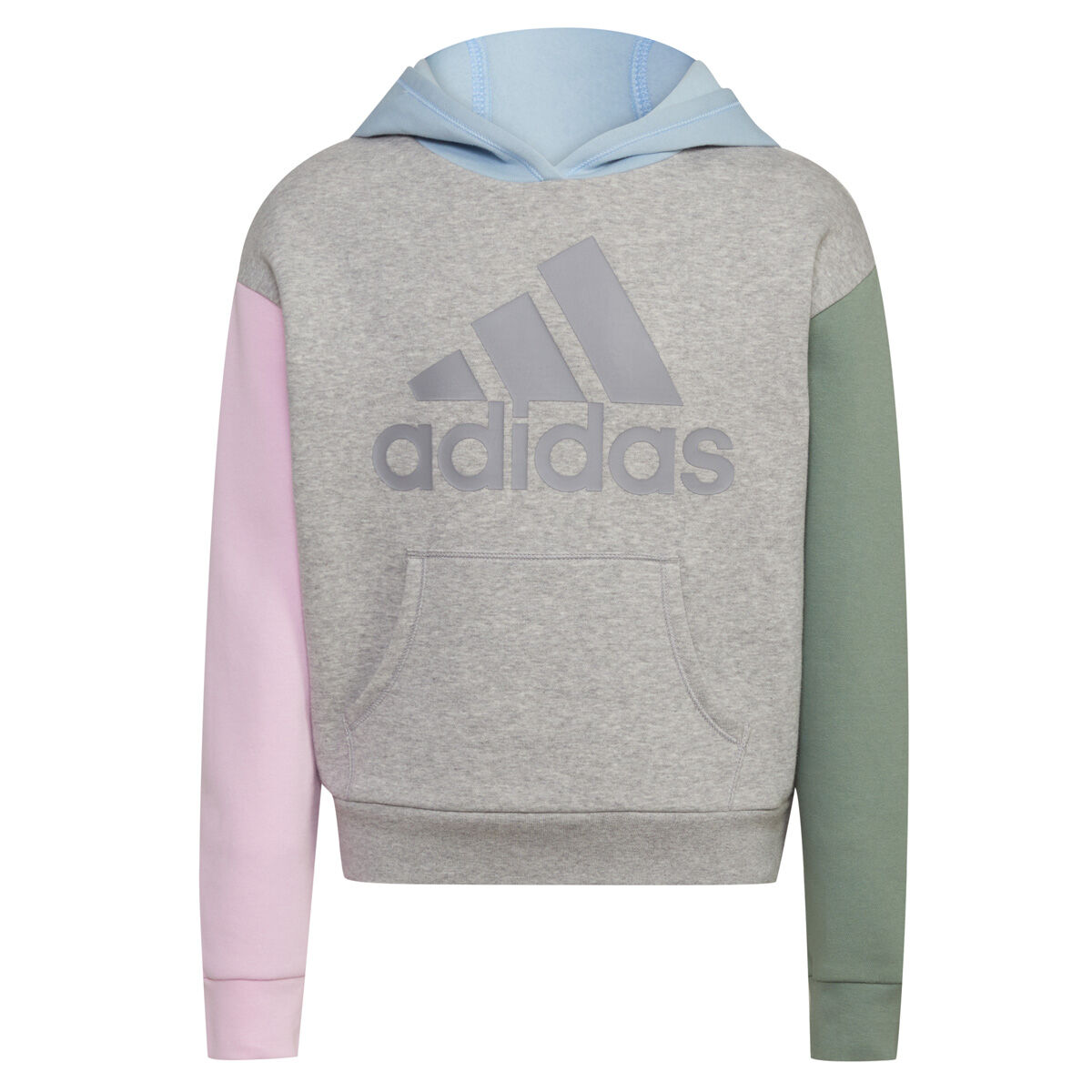 Adidas color block hoodie top