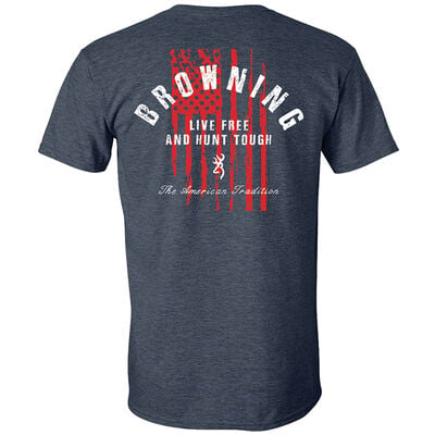 Browning 'Live Free and Hunt Tough' Tee Shirt