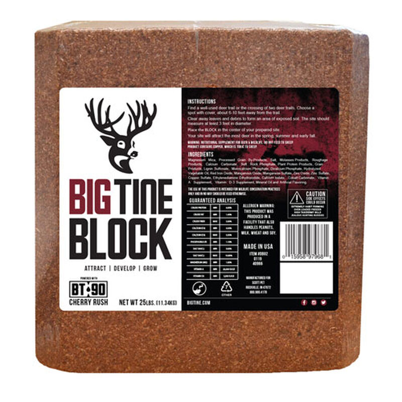 Big Tine Block, 25 lbs. image number 1