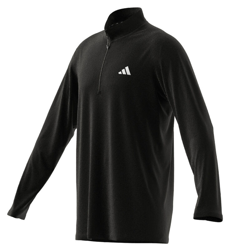 adidas Men's Train Essentials Seasonal Training 1/4-Zip Long Sleeve Sweatshirt image number 17