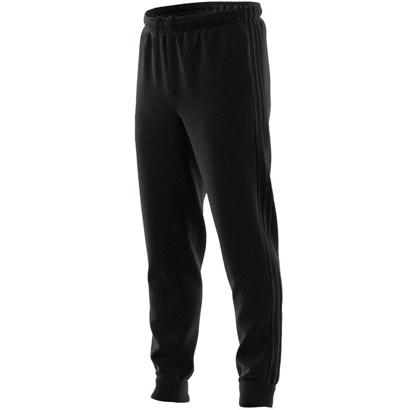 adidas Men's Essentials Warm-Up Tapered 3-Stripes Track Pants image number 0