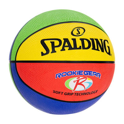 Spalding Rookie Gear Soft Grip Youth Indoor-Outdoor Basketball 27.5