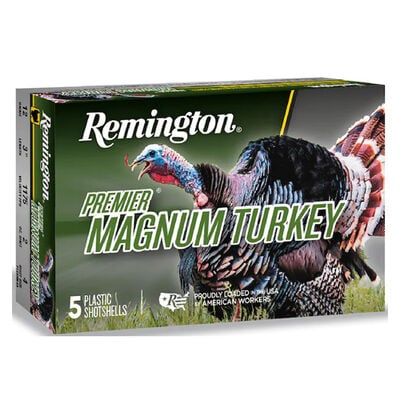 Remington Premier Magnum Turkey Ammunition 10 Gauge 3-1/2  2-1/4 oz Copper Plated Shot