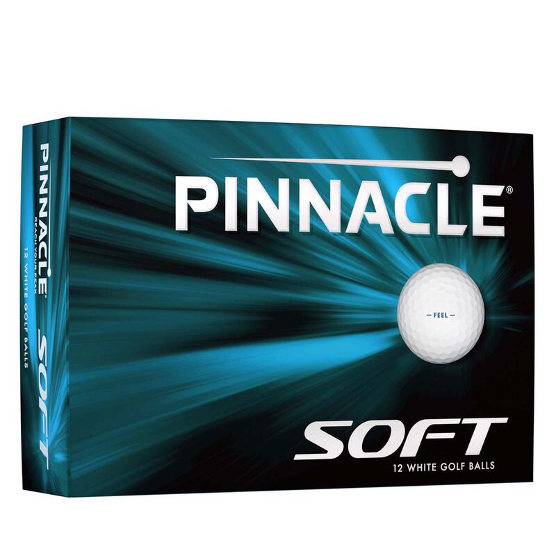 Titleist Pinnacle Soft White 15 Ball Pack image number 0