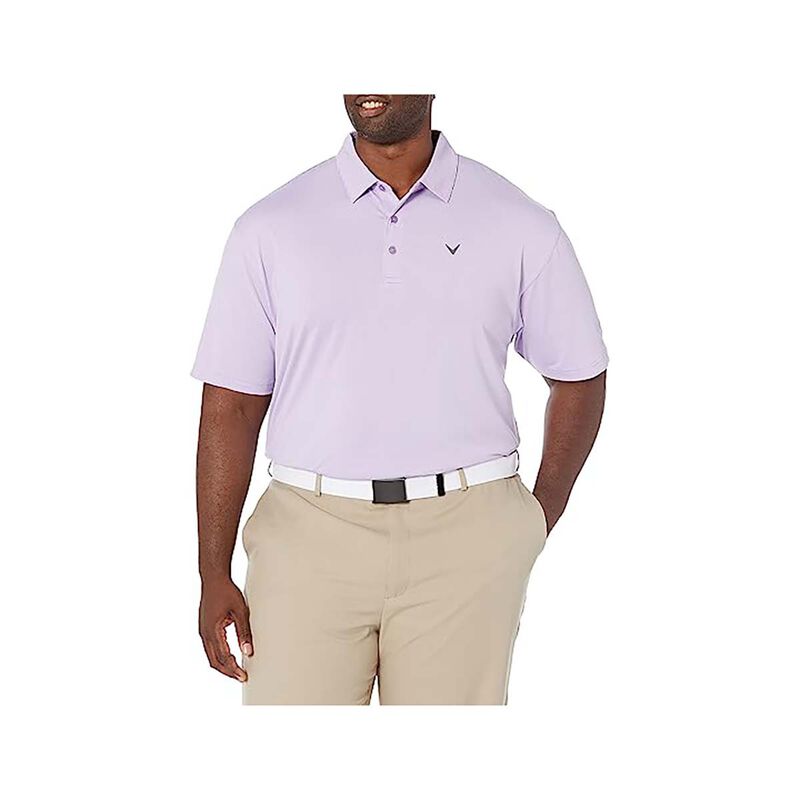 Callaway Golf Short Sleeve Fine Line Stripe Golf Polo image number 0