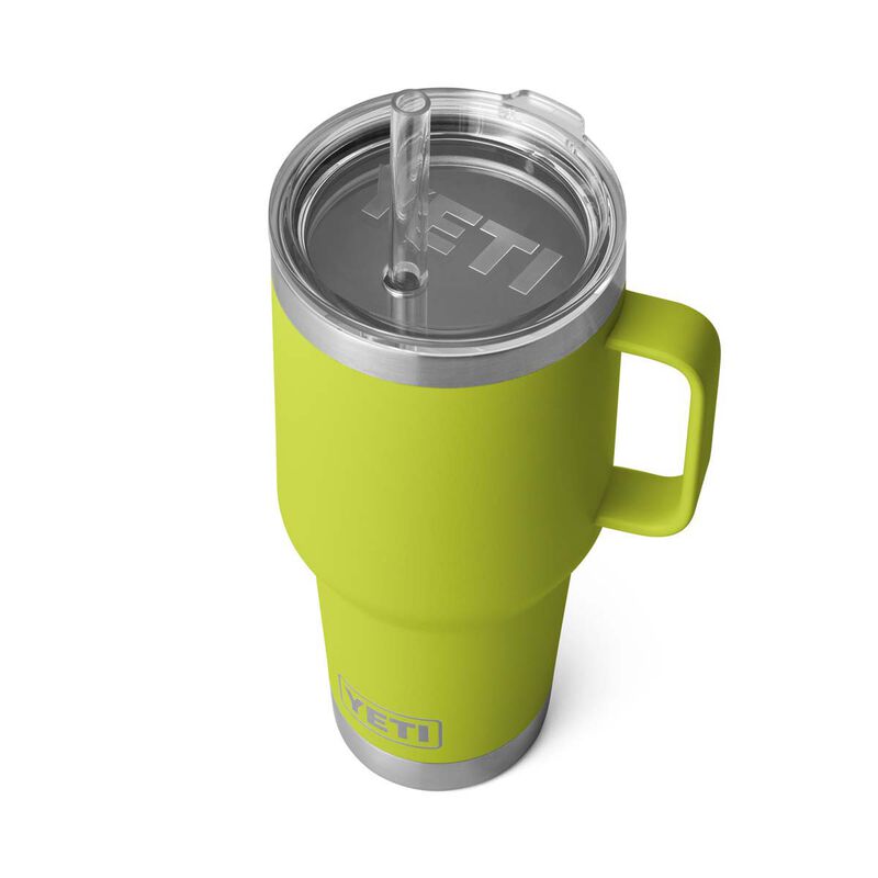 Yeti Rambler 24 oz Mug with Original Lid - Chartreuse