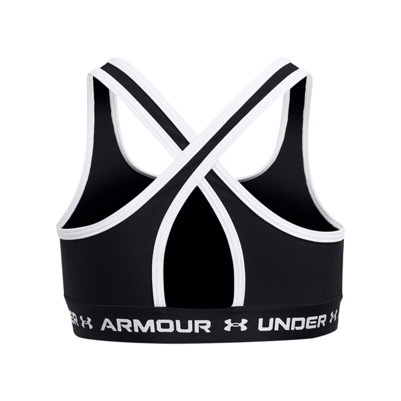 Under Armour Girls' Crossback Sports Bra image number 1