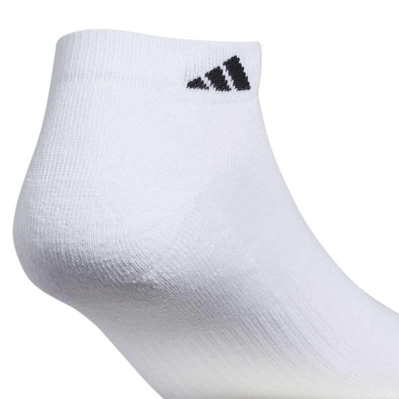 adidas Men's Athletic Cushioned 6-Pack Low Cut Socks image number 4