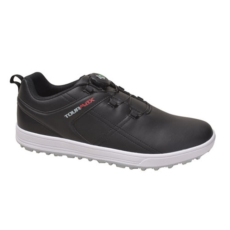 TourMax Men's Lite Tech Spikeless Wide Golf Shoes image number 2