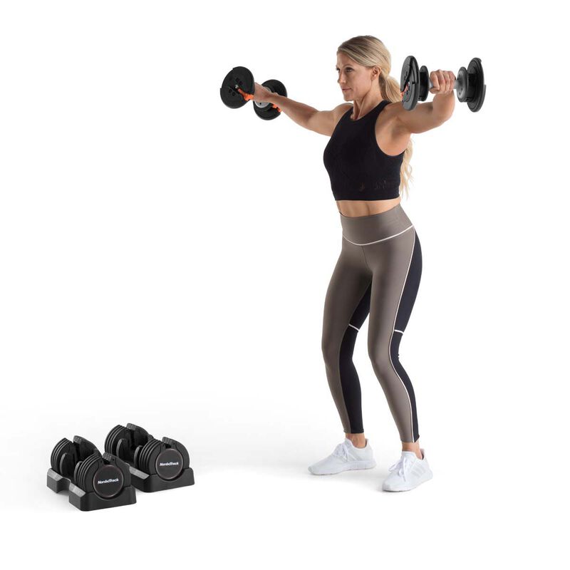 NordicTrack 55 Lb. Select-A-Weight Dumbbell Set image number 0