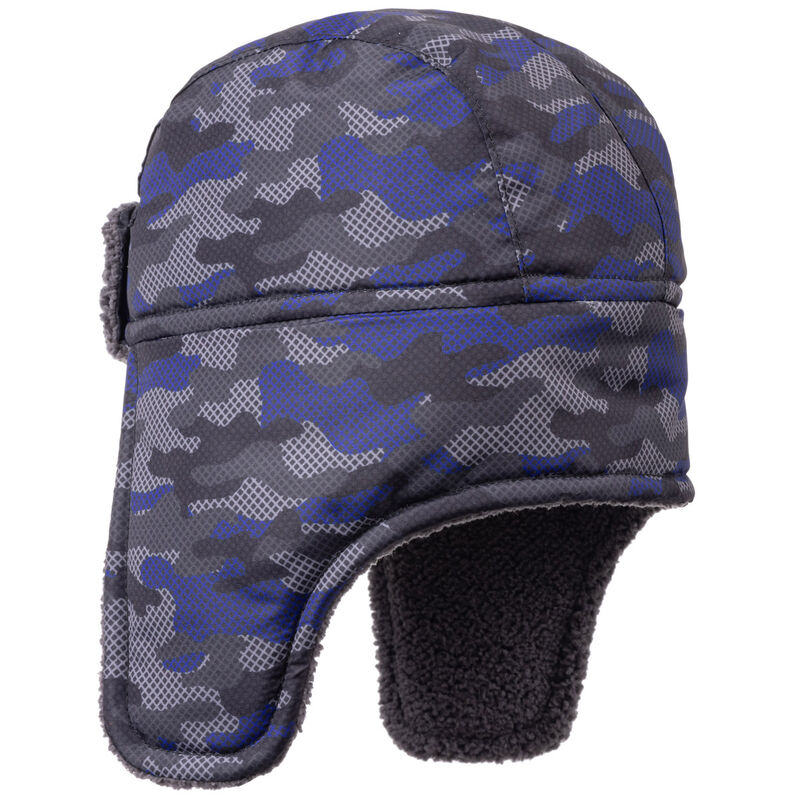 Huntworth Boys' Trapper Camo Hat image number 1