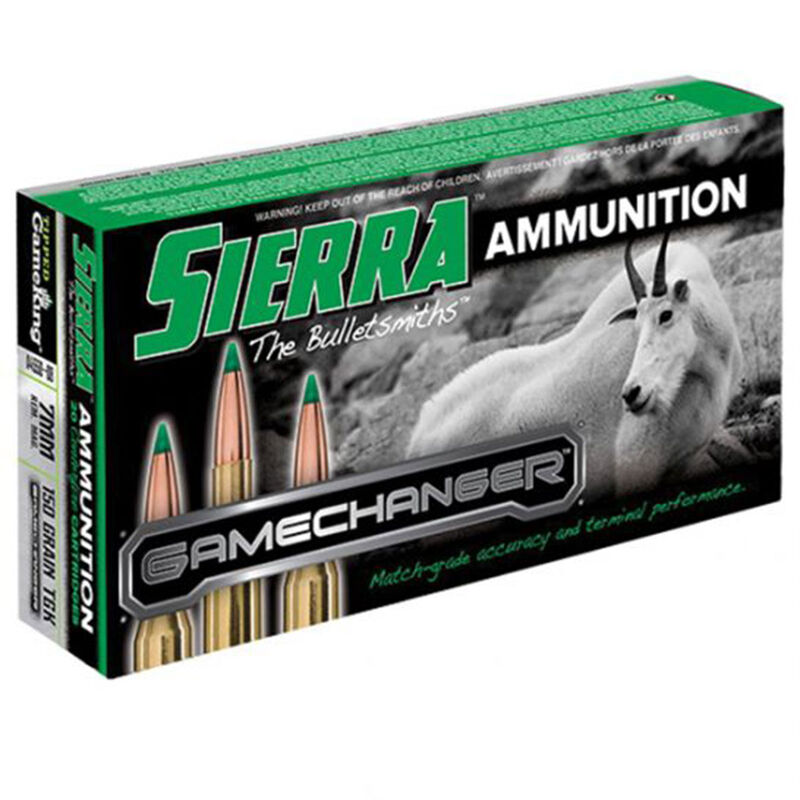 Sierra 7mm Remington Magnum 150 Grain Tipped Game King image number 0
