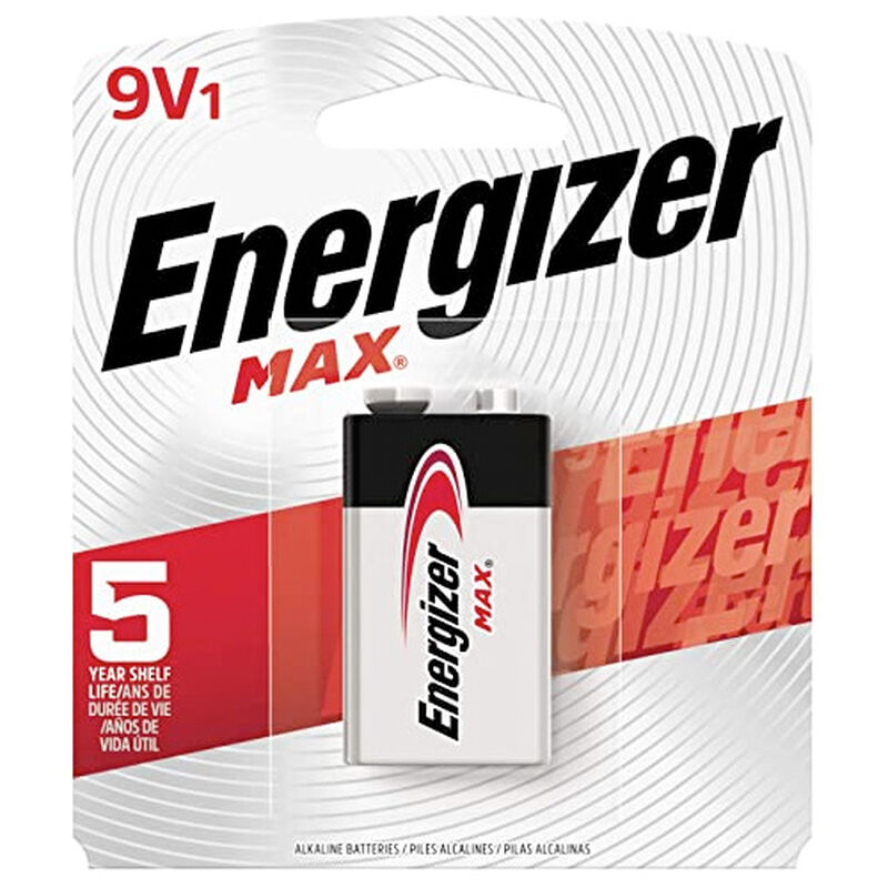 Energizer Max 9V Battery image number 0