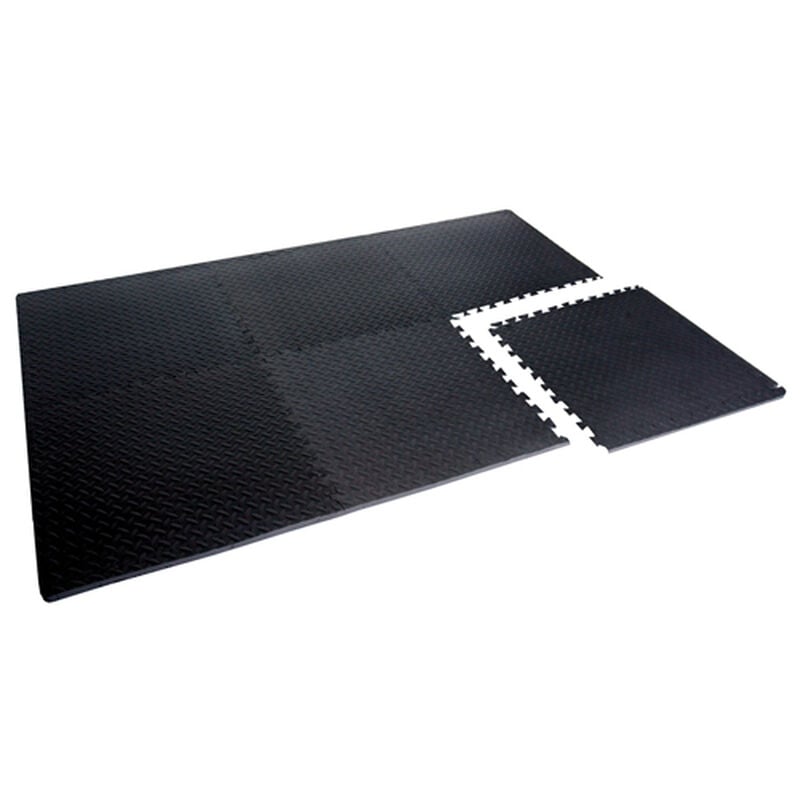 Cap Barbell 6 Piece Anti-Microbial Puzzle Mats image number 0