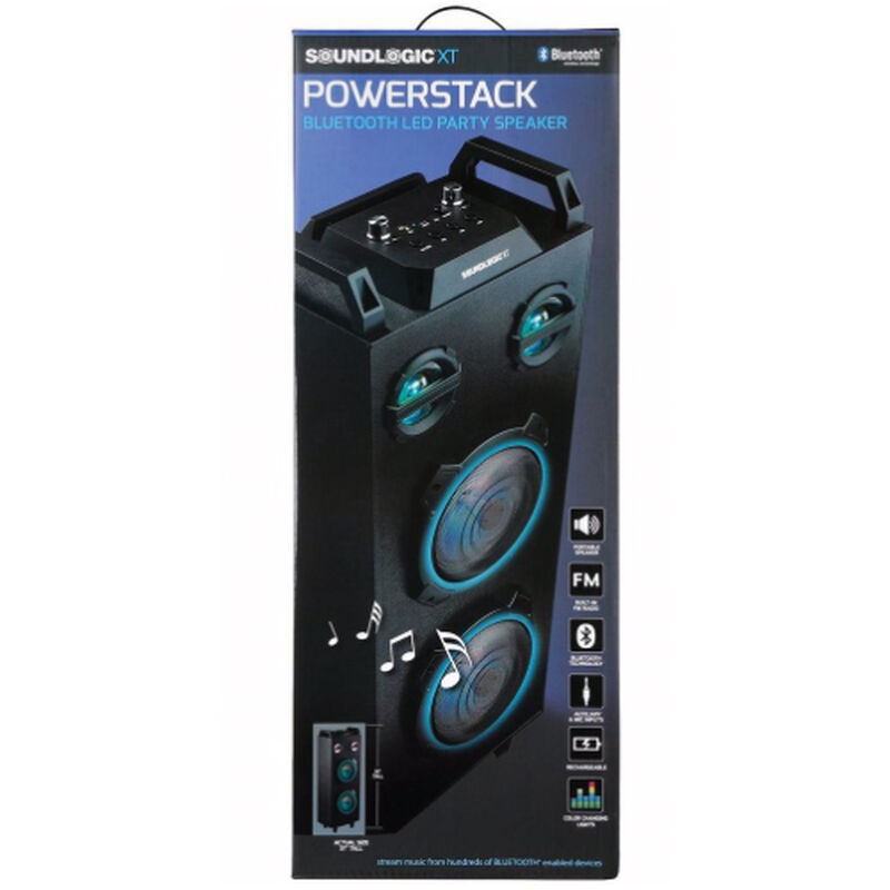 Sound Logic Powerstack 31" Led Bluetooth Party Speaker, , large image number 0