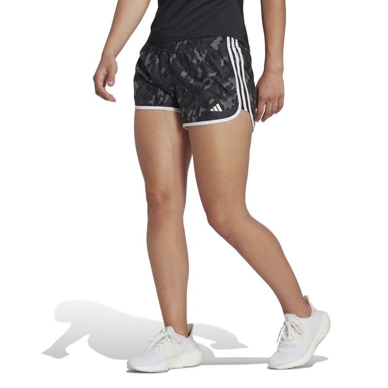 adidas Women's Marathon 20 Camo Running Shorts image number 3