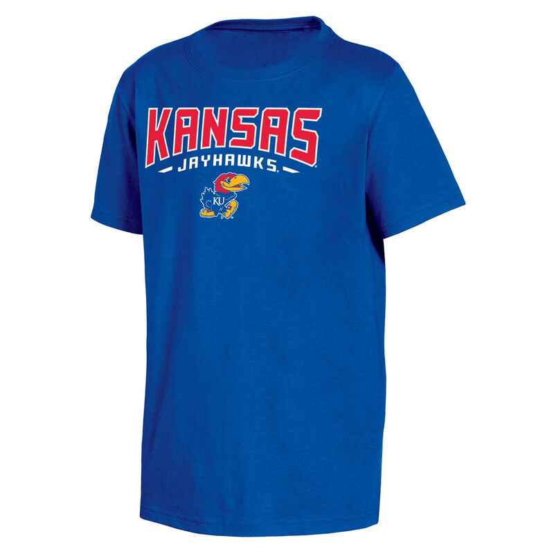 Knights Apparel Youth Short Sleeve Kansas Classic Arch Tee image number 0