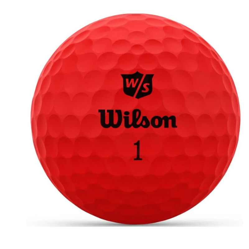 Wilson Duo Optix Red Golf Balls 12 Pack image number 1