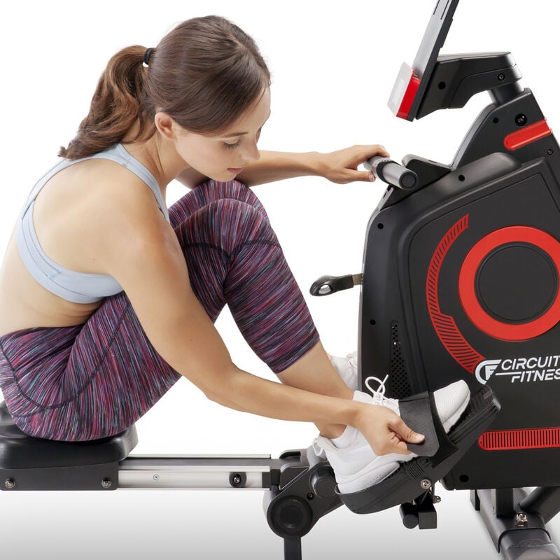 Circuit Fitness Deluxe Foldable Magnetic Rowing Machine image number 2