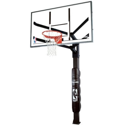 Spalding Arena View H Series 72" Glass In-Ground Basketball Hoop