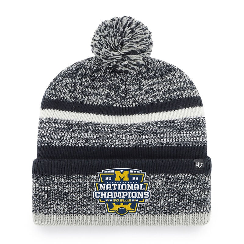 47 Brand Michigan National Champions Knit Hat image number 0