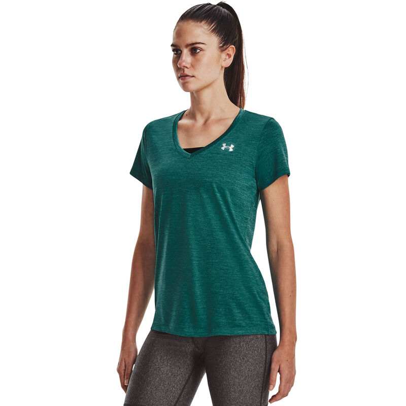 Under Armour Women's Tech Short Sleeve V-Neck Tee - Twist image number 1