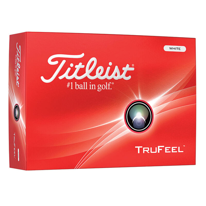 Titleist TruFeel White Golf Balls image number 0
