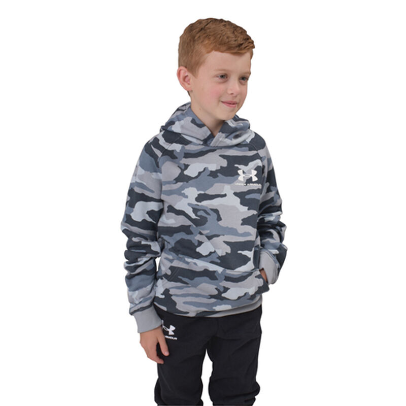 Under Armour Boys' Rival Camo Printed Hoodie image number 1