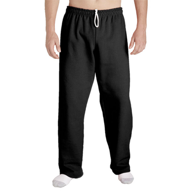 Gildan Men's Open Bottom Pocketed Jersey Pants image number 0