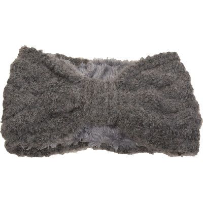 David & Young Women's Mohair Cable Knit Headband