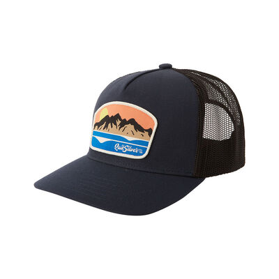 Quiksilver Men's Gone Fishing Patch Trucker Hat