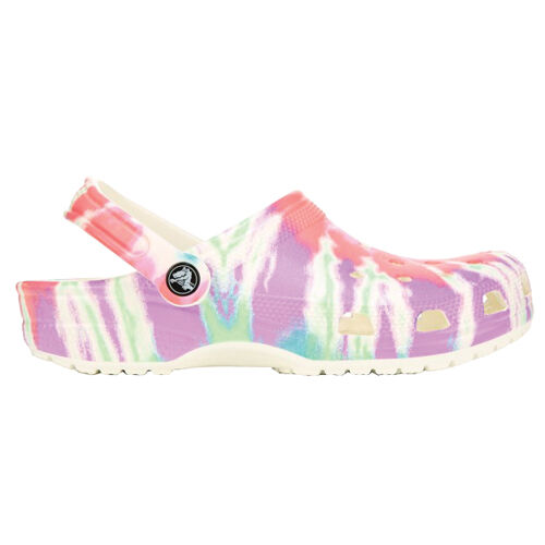 Crocs Adult Classic Tie-Dye Graphic Clogs